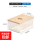 寵物倉鼠浴沙盆尿沙盆廁所 洗澡金絲熊浴室用品 亞克力全透明通用 長方形中號
