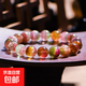 招財單圈冰種西瓜水晶碧璽手鏈 雙色 似碧璽手串禮物飾品女款旺夫 經(jīng)典款西瓜晶手串