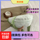 可愛(ài)輕便小眾斜挎腰包日系ins清新簡(jiǎn)約百搭小包包女森系少女胸包 綠色【同色麥穗拉鏈】