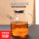 四季茶壺大容量不銹鋼蓋子耐高溫玻璃壺泡茶壺電陶爐加熱涼水壺 四季茶壺 1800ml