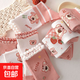 【新款草莓熊】襪子女中筒秋冬款粉色花邊甜美ins潮百搭高顏值襪 隨機 1雙 均碼