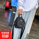 時(shí)尚帆布包新款單肩包迷你韓版休閑小方包簡(jiǎn)約網(wǎng)紅包包手機斜挎包 黑色