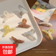 4CM果凍色半透明小抓夾半扎發(fā)小號鯊魚(yú)夾甜美交叉碎發(fā)夾 果凍色小抓夾10個(gè)