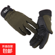 手套511男戰(zhàn)術(shù)長(zhǎng)指軍迷健身手套防滑戶外薄款騎行軍訓(xùn)手套 全指511軍綠 均碼有彈性