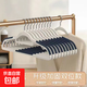 【限時(shí)特價(jià)】京東物流?成人衣架加厚無(wú)痕衣服架衣?lián)巫?隨機雙卡條 10支