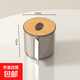 桌面抽紙盒免打孔創(chuàng  )意簡(jiǎn)約純色紙巾盒口罩卷紙盒收納盒廁所防水 圓柱形【輕奢加厚】熱門(mén)款