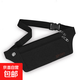 腰包男女戶(hù)外運動(dòng)跑步包輕便時(shí)尚胸包手機包零錢(qián)包帆布單肩小挎包 黑色 B111