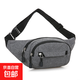 跨境大量現貨廠(chǎng)家批發(fā)腰包男士帆布運動(dòng)跑步手機腰帶包貨量充足 灰色