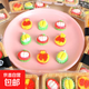 【京東物流】3D創(chuàng  )意混合果膠軟糖榴蓮山竹石榴QQ橡皮糖兒童 5包【Q彈口感，趣味咀嚼】