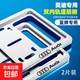適用于奧迪車(chē)牌邊框A3/A4L/A5/A6L/A8L車(chē)牌架Q3/Q5/Q7L汽車(chē)牌照框 奧迪太空銀【雙層加厚防翹邊】鈦鎂合金1對裝