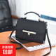 新款時(shí)尚小方包斜跨包單肩包女包韓版百搭時(shí)尚潮流手提包迷你清新 經(jīng)典黑色/