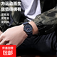 新款夜光男表男士運動(dòng)戶(hù)外手表尼龍編織帶休閑運動(dòng)便攜時(shí)尚 藍色