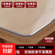*軟玻璃pvc透明桌布餐桌蓋墊免洗防水防油防燙茶幾桌面保護(hù)墊塑料 【口含級無味】斜邊圓角-透明5.0 80X140cm【防滲款】