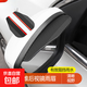 汽車(chē)后視鏡雨眉粘貼式加厚碳纖維倒車(chē)鏡擋雨板通用裝飾車(chē)用晴雨擋 碳纖紋粘貼式雨眉【1對裝】