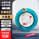 新款釣魚(yú)線(xiàn)輪可折疊大搖把水晶便攜式風(fēng)箏輪盤(pán)手握軸承收線(xiàn)盤(pán) 隨機 23厘米水晶輪裸輪+400米線(xiàn)