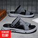 涼鞋男款2025新款夏季外穿涉水兩用開(kāi)車(chē)男士防滑運(yùn)動(dòng)越南沙灘涼拖 灰色 41