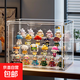 京東物流 labubu展示柜泡泡瑪特盲盒展示透明集裝箱收納娃娃擺件 集裝箱手辦盒特大號【透明色/1個(gè)裝】