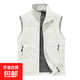 26年春季新款馬甲男裝立領(lǐng)休閑多口袋工裝背心薄款馬夾 米白色 M 100-120斤
