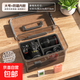 相機(jī)防潮箱照相機(jī)專(zhuān)用收納箱鏡頭干燥劑防潮密封收納盒電子吸濕卡攝影器材柜微單數(shù)碼相機(jī)防塵箱 【大號(hào)L防潮箱+防磕內(nèi)膽】送吸濕盒+溫濕度計(jì)