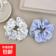 蘇純韓國(guó)歐尼新款藍(lán)色系波點(diǎn)學(xué)院發(fā)圈百搭通勤感大腸發(fā)圈純色組合 波點(diǎn)+藍(lán)色組合裝 1個(gè)