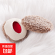 獨立耳罩女耳捂防凍羊毛可愛(ài)保暖防風(fēng)毛絨韓版分體無(wú)間耳套冬男潮 羊羔絨-卡其色