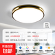 客廳主燈2025新款大氣簡(jiǎn)約現代LED吸頂燈家用臥室燈長(cháng)方圓形燈具 鏤空金線(xiàn)-40cm白光48W