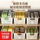 名創(chuàng  )優(yōu)品同款 雜物收納筐塑料桌面收納盒廚房櫥柜零食玩具整理筐 【限時(shí)特惠】高款特大號5個(gè)裝