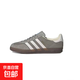 德訓鞋二代復古草莓男女平底鞋秋冬透氣休閑情侶板鞋 灰色 40.5