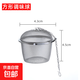 調料球不銹鋼鹵料球濾網(wǎng)調料盒鹵料籠燉湯煮肉香料佐料包煮茶 4.5cm