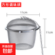 調料球不銹鋼鹵料球濾網(wǎng)調料盒鹵料籠燉湯煮肉香料佐料包煮茶 11cm