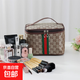 大容量化妝包牛津布高顏值簡(jiǎn)約便攜式旅行手提多功能收納化妝包 淺灰色