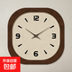 恒行星法式中古風(fēng)復古時(shí)鐘掛墻餐廳創(chuàng  )意藝術(shù)鐘表客廳簡(jiǎn)約掛鐘高級 ZSH017 12英寸 (直徑30.5厘米)