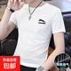 冰絲速干t恤2025春夏季男士短袖網(wǎng)眼運動(dòng)半袖男款跑步上衣服圓領(lǐng) 網(wǎng)眼短袖【豹子款】白色 XL