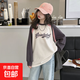 女童春季打底衫體恤長(cháng)袖新款兒童中大童內搭上衣女孩春裝衛衣 NN-A990【灰色】春秋款 170