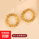 天然水晶串珠戒指小眾輕奢食指戒網(wǎng)絡(luò )時(shí)尚熱銷(xiāo)新爆款尾戒指環(huán)飾品 【款式16】黃水晶素圈戒指