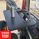 轎車(chē)汽車(chē)方向盤(pán)小桌板車(chē)內飯桌餐桌餐盤(pán)車(chē)載筆記本支架平板電腦桌 貨車(chē)通用暖黑楓色（尺寸長(cháng)60厘米寬40）