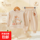 寶寶衛衣套裝春秋純棉男女童長(cháng)袖洋氣外穿運動(dòng)休閑褲中小童兩件套 【純棉/A類(lèi)/兩件套】似錦星衣 100 碼