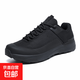 鳥(niǎo)家平替戶(hù)外休閑運動(dòng)鞋男防滑登山鞋男輕便徒步鞋緩震越野跑步鞋 A626黑色 42
