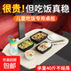 車(chē)載折疊小桌板汽車(chē)上后排餐桌車(chē)內座椅后背飯桌吃飯神器學(xué)習桌子 【黑色】加大加厚60%-贈兩用支架 無(wú)規格