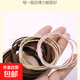 簡(jiǎn)約無(wú)痕四合一發(fā)圈高彈力四股小清新發(fā)繩大人兒童頭繩 四合一發(fā)繩10根【顏色混裝】