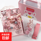 兒童發(fā)夾發(fā)圈橡皮筋發(fā)飾套裝禮盒女童寶寶發(fā)卡頭繩小女孩生日禮物 01【韓粉18件套】送抽屜盒