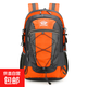 【新秀麗制造商】男女旅游輕便爬山騎行背包運動(dòng)雙肩包書(shū)包戶(hù)外 橙色