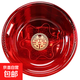 紅色婚慶陪嫁臉盆套裝 9060大紅-直徑40*高14CM