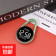 水滴小掛表便捷式迷你學(xué)生考試LED電子無(wú)聲防水電子表書(shū)包掛式表 抹茶綠【看時(shí)間/日期/星期】 -