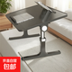 升降床上電腦桌書(shū)桌可折疊小桌子懶人宿舍學(xué)習飄窗桌 碳纖維面-抽屜書(shū)架+USB