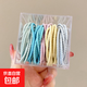簡(jiǎn)約發(fā)圈女韓版可愛(ài)三麗鷗發(fā)夾少女超仙發(fā)卡頭繩甜美邊夾劉海夾 春天色【袋裝50條】