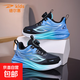 德?tīng)柣萃?025春秋新款網(wǎng)面透氣兒童運動(dòng)鞋軟底防滑中大童輕跑鞋 LJH9939/黑白紫 35 碼【標準尺碼】