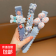 兒童發(fā)箍碎發(fā)整理神器女專(zhuān)用女童劉海小女孩寶寶前額頭發(fā)貼魔術(shù)貼 玉桂狗劉海貼3件套 無(wú)規格