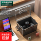 相機防潮箱干燥箱鏡頭單反收納箱包專(zhuān)業(yè)除濕盒電子小型密封箱干燥劑茶葉吧唧郵票儲存箱防潮柜 【大號8L】送全包內膽+吸濕盒+溫濕度計