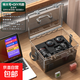 相機防潮箱干燥箱鏡頭單反收納箱包專(zhuān)業(yè)除濕盒電子小型密封箱干燥劑茶葉吧唧郵票儲存箱防潮柜 【特大號12L】送自定義內膽+吸濕盒+溫濕度計